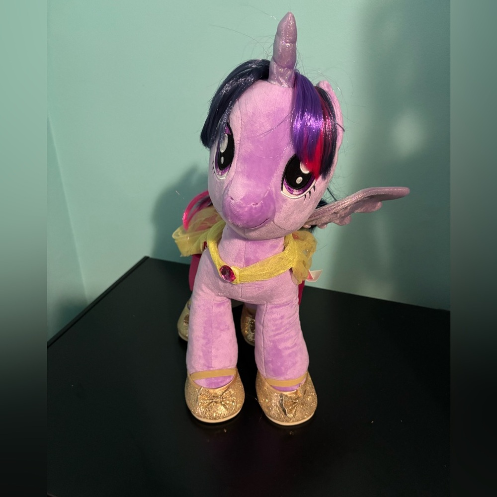 Purple Unicorn Plush Toy